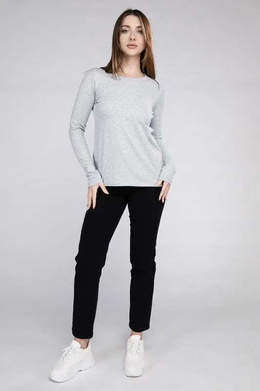 Amber Moon Basics: Long Sleeve Crew