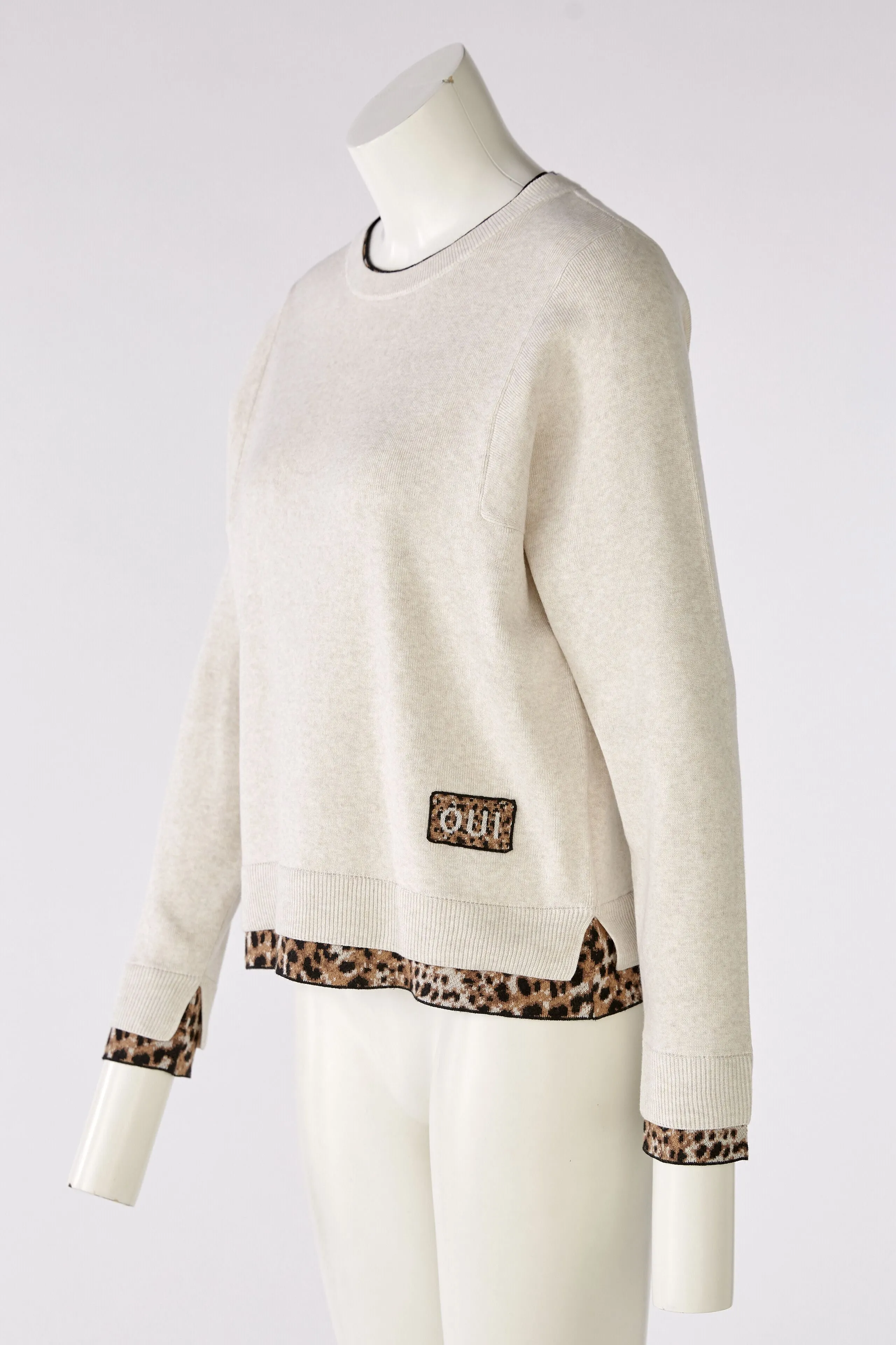 Animal Print Jumper