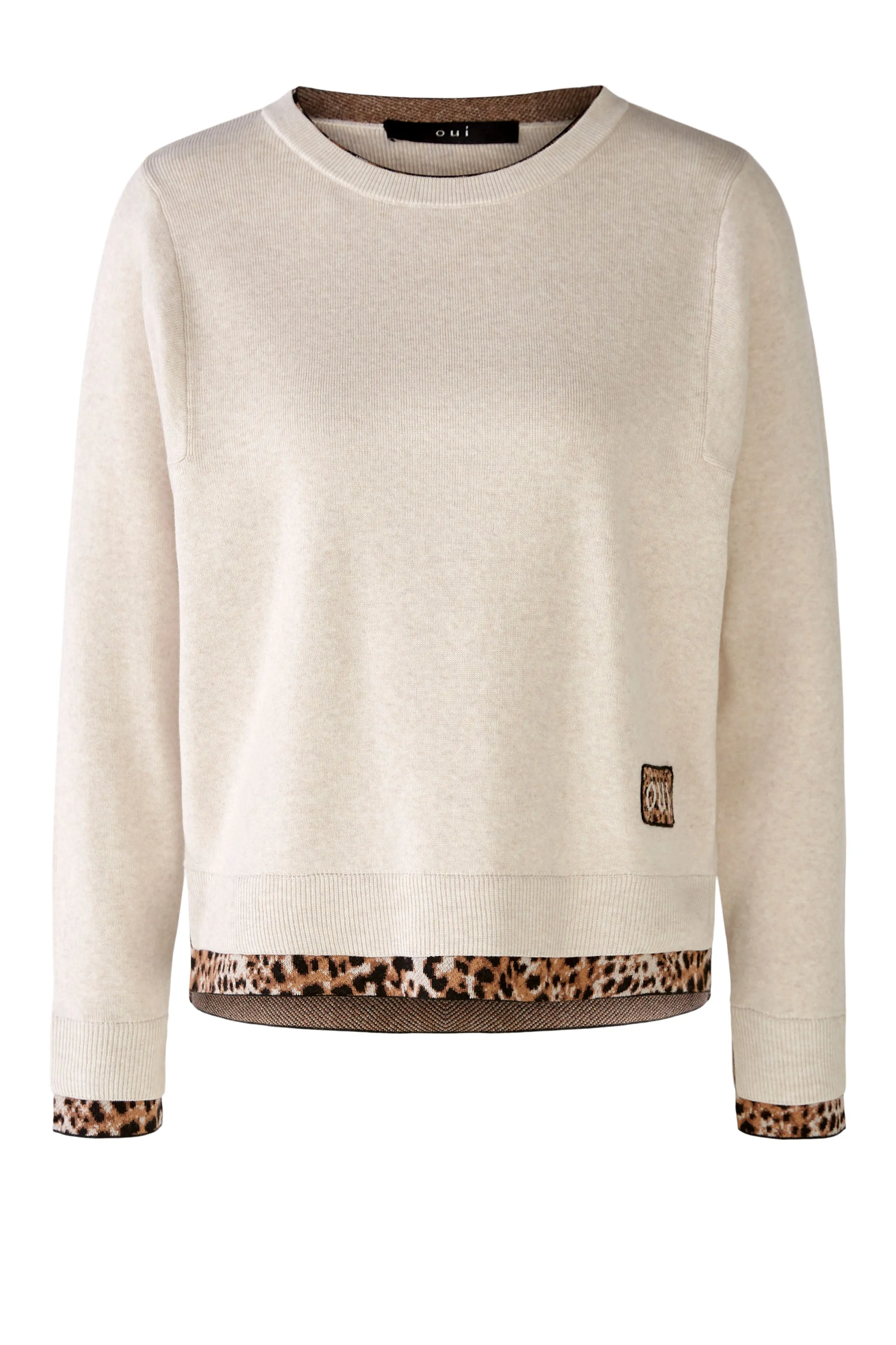 Animal Print Jumper