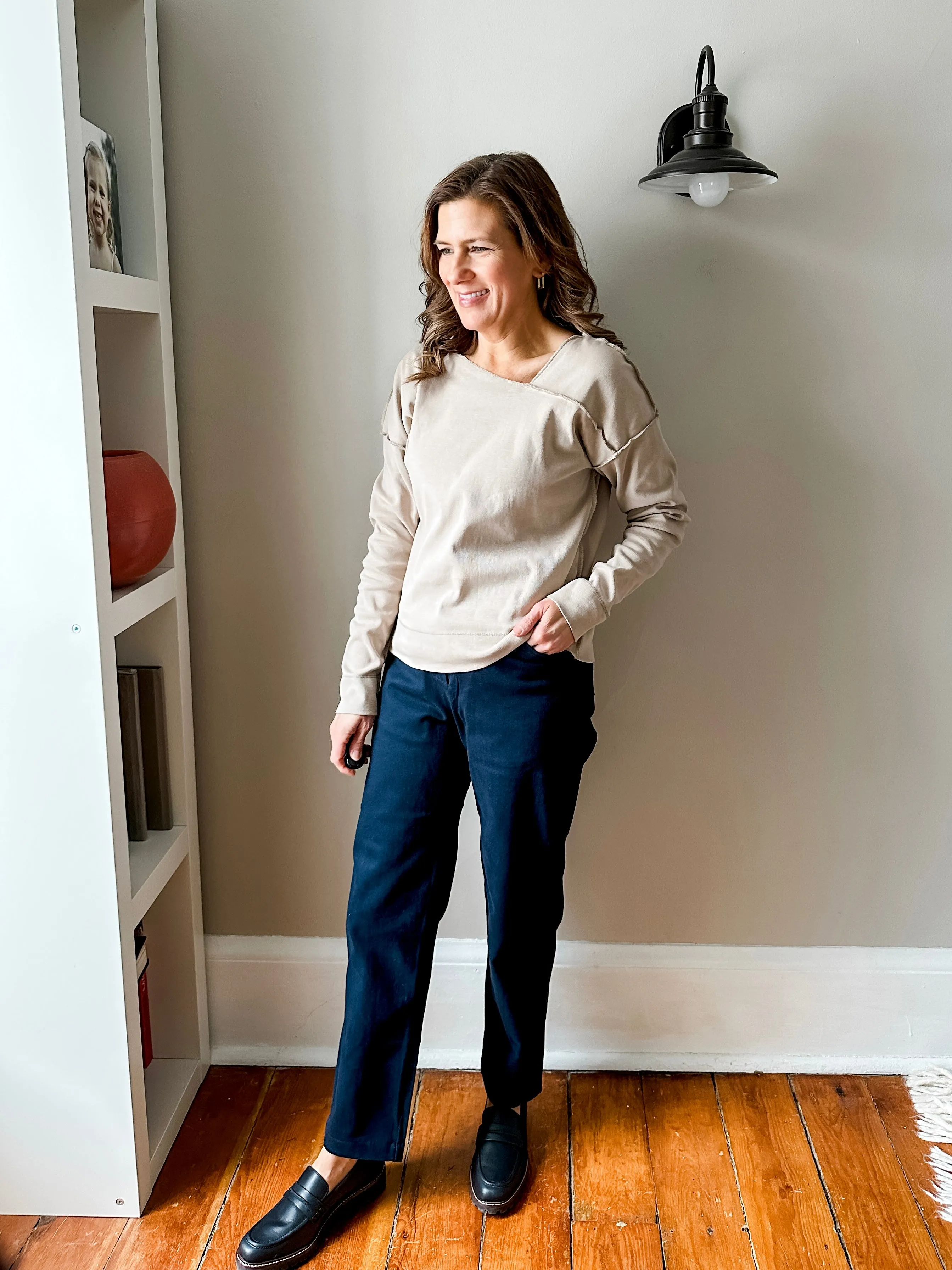 Asymmetrical Knit Top