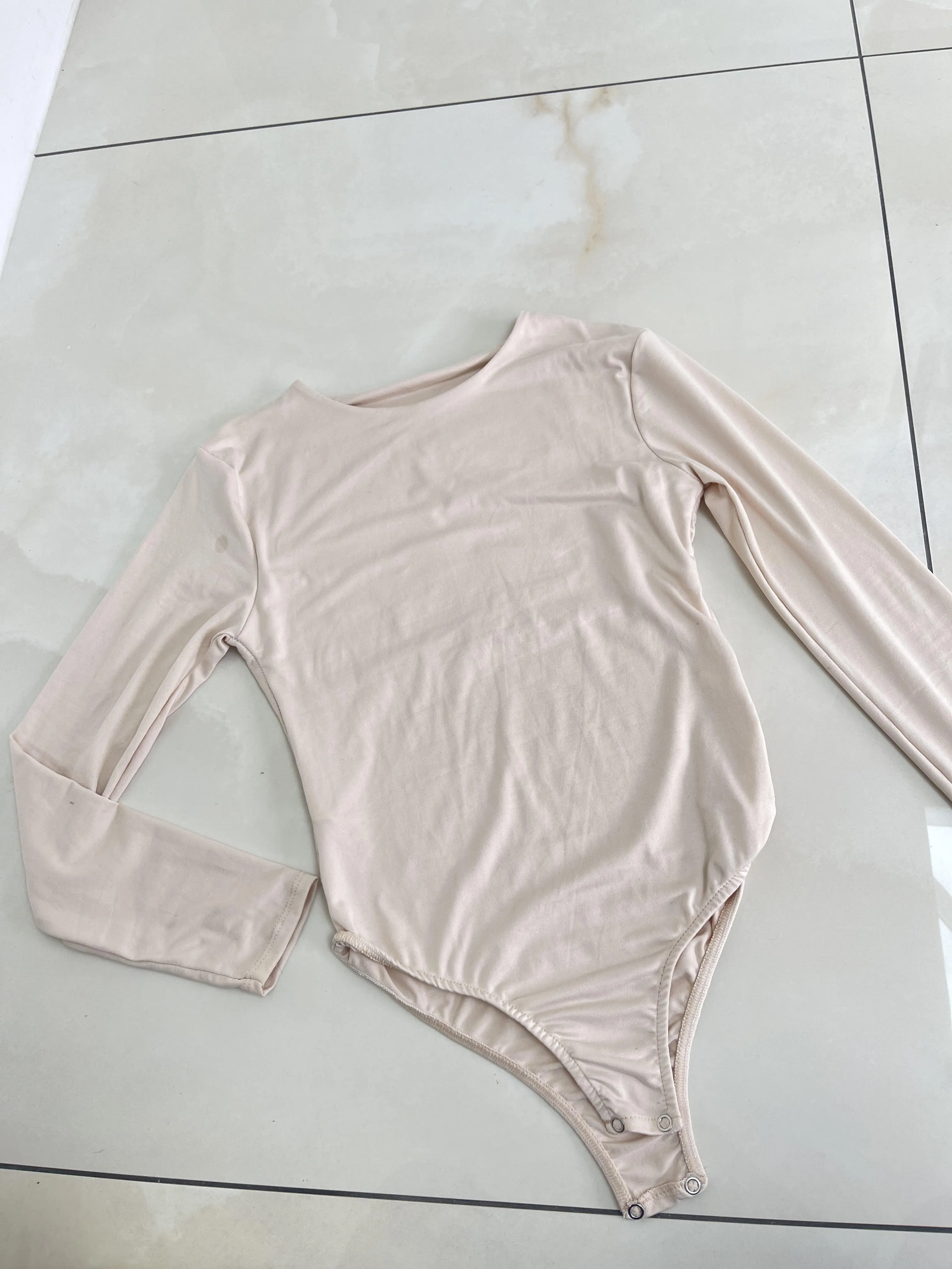 Basic Bodysuit - Beige