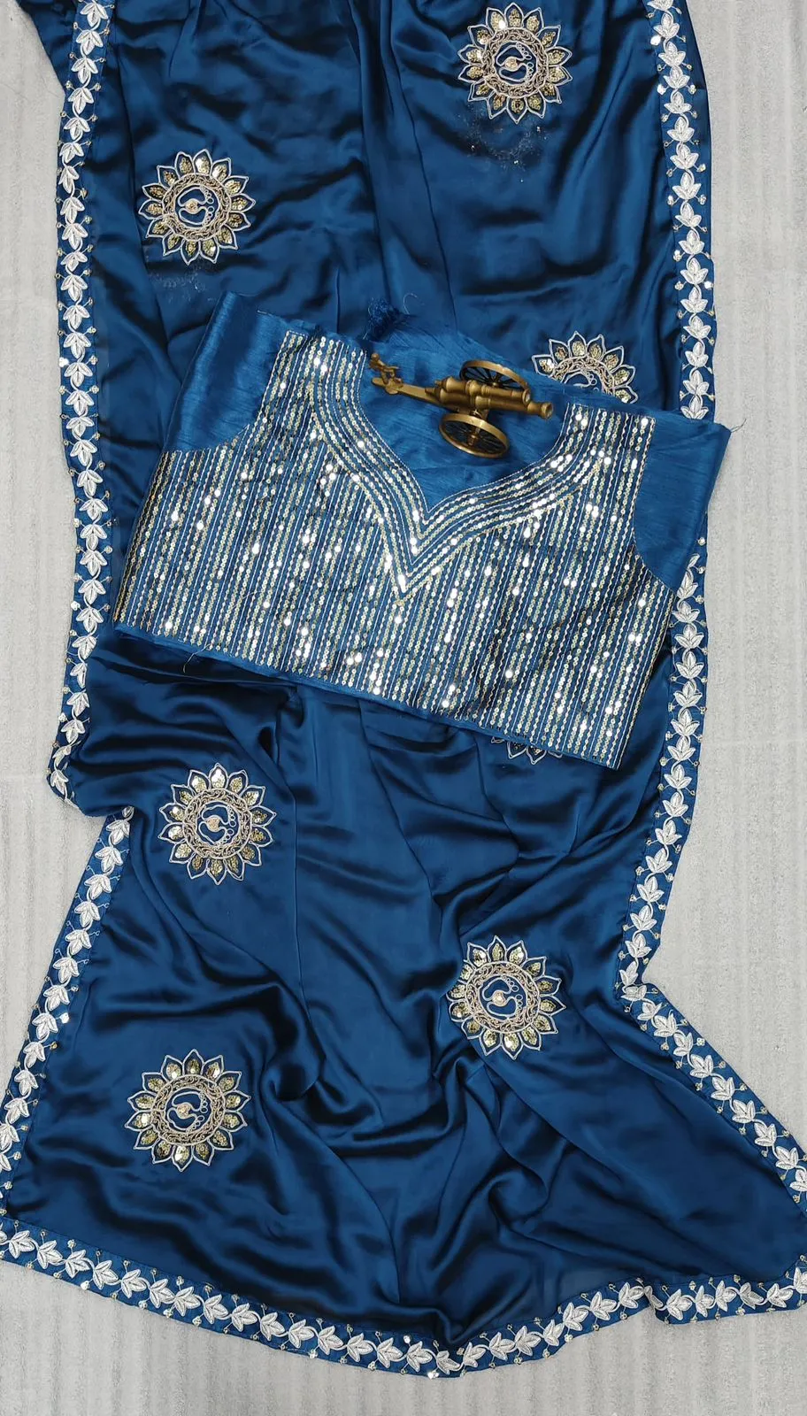 Beautiful Designer Soft Rangoli  Silk Saree