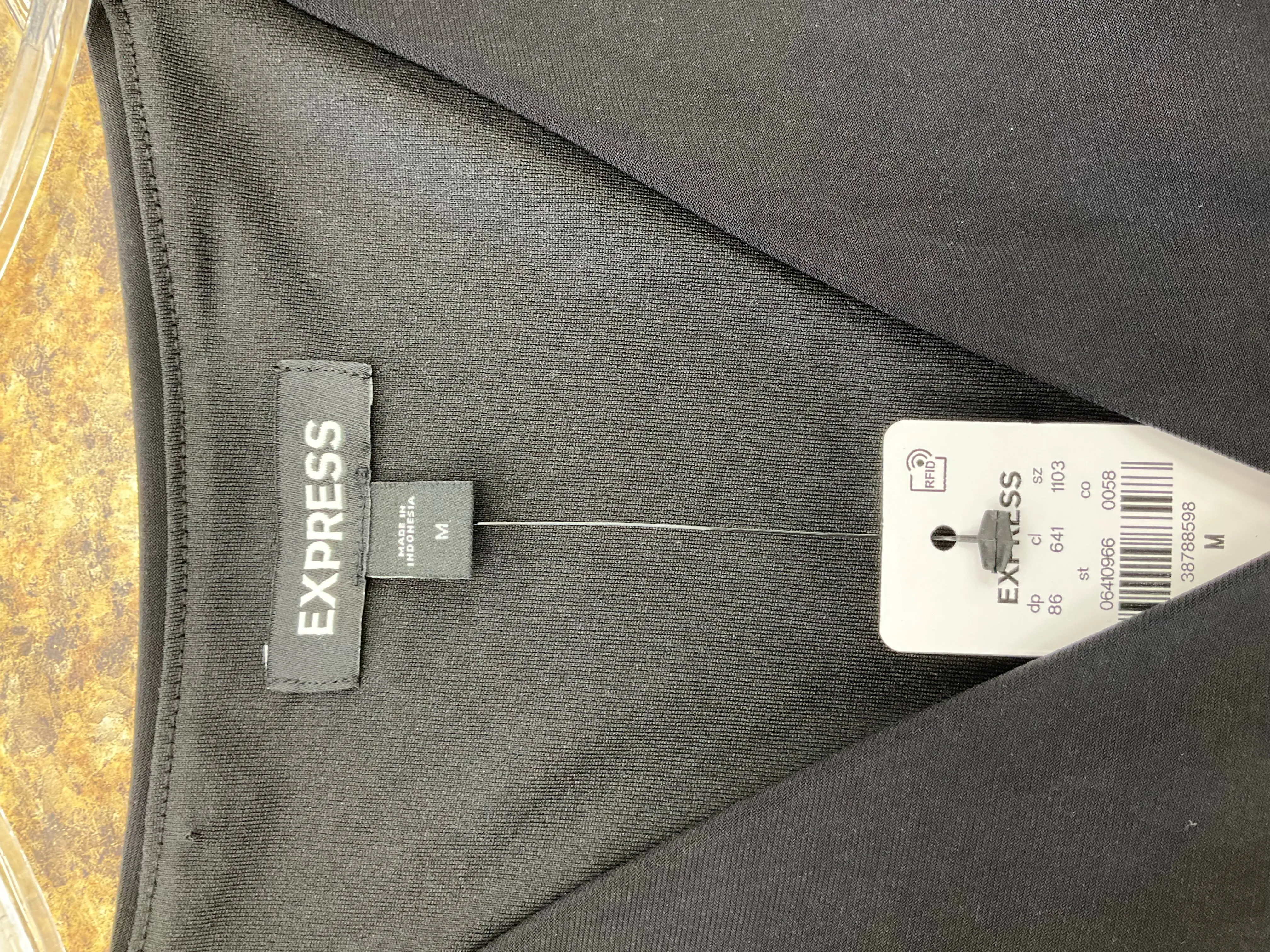 Black Bodysuit Express, Size M