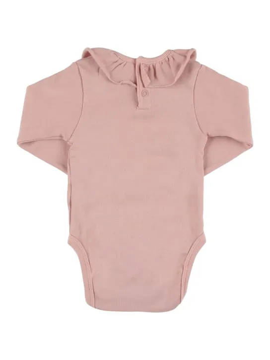 Bobo Choses   Mouse print organic cotton bodysuit 