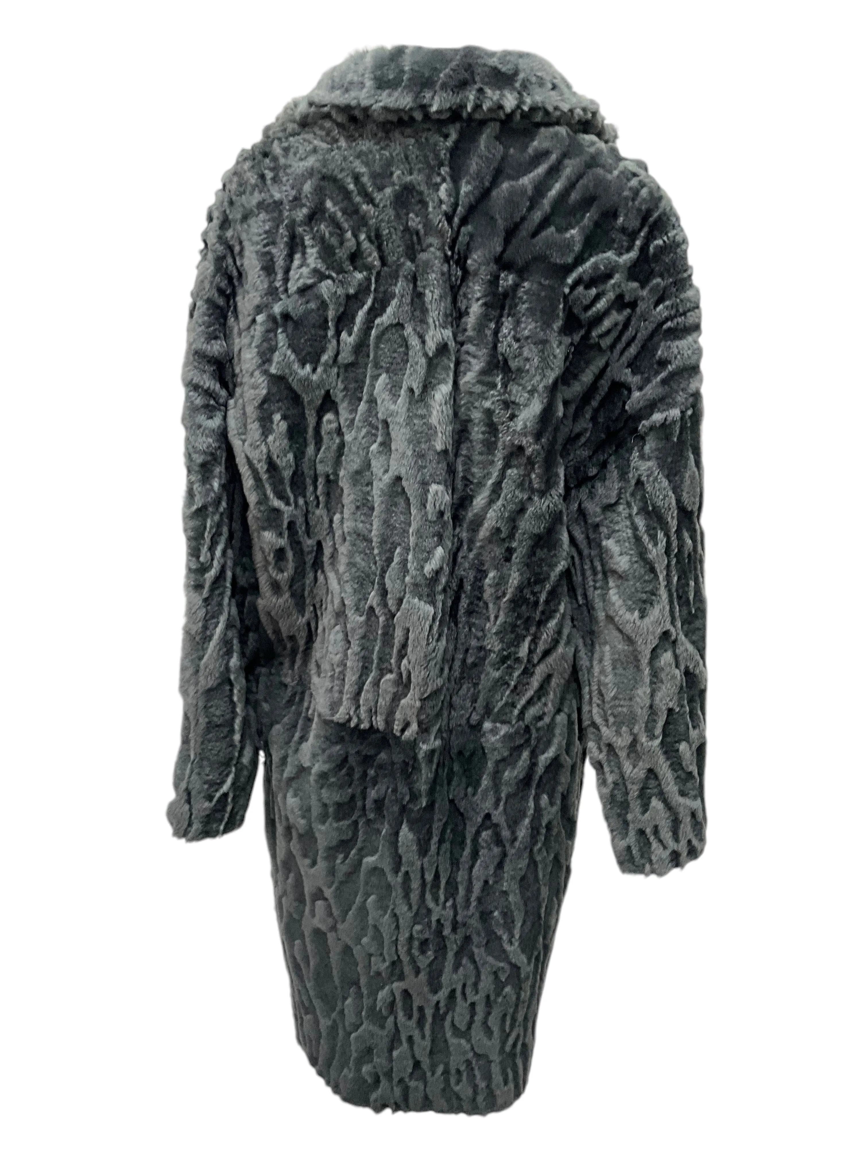 BRUNELLO CUCINELLI Sheepskin Reversible Coat Size S