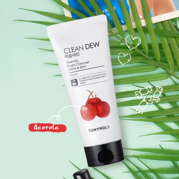 CLEAN DEW ACEROLA FOAM CLEANSER