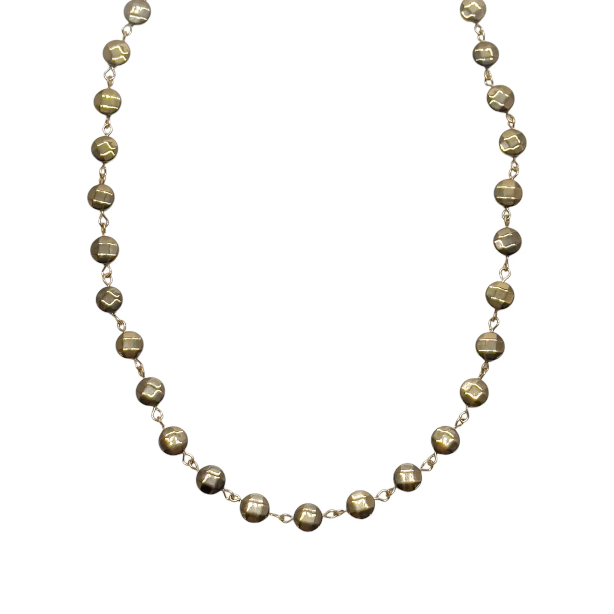 Goddess Hematite Stone Layering Necklace