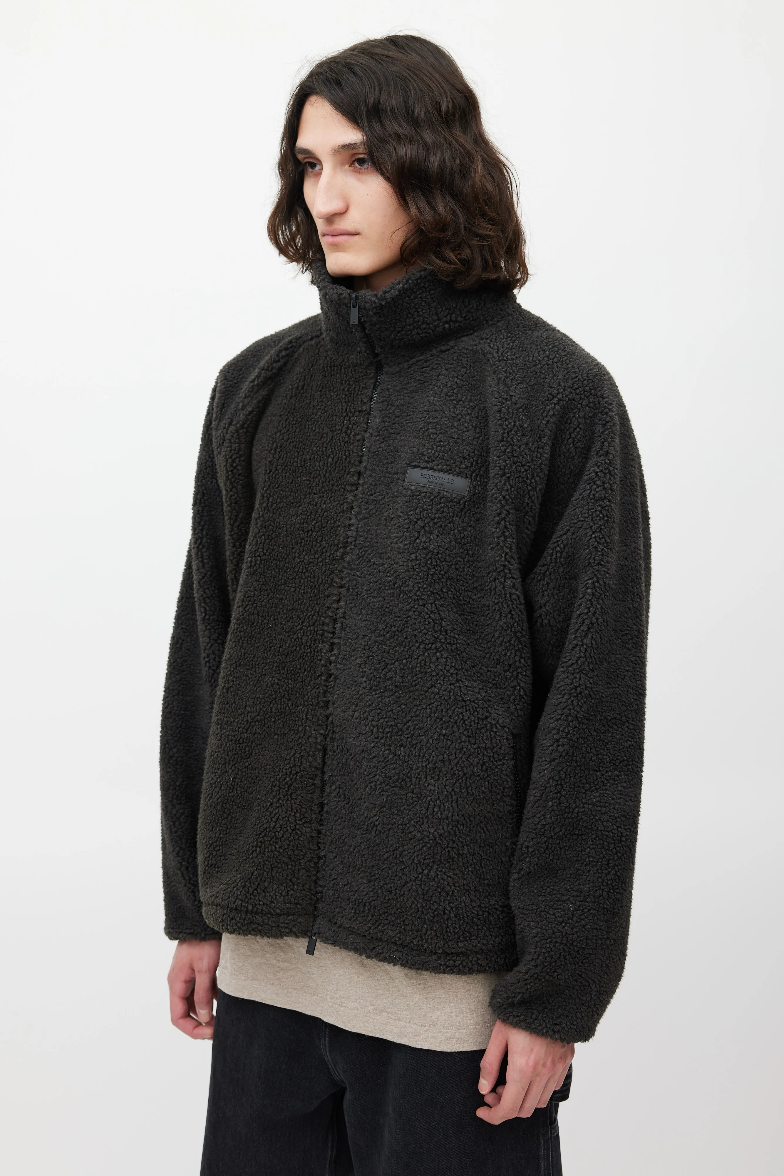 Grey Fleece Jacket