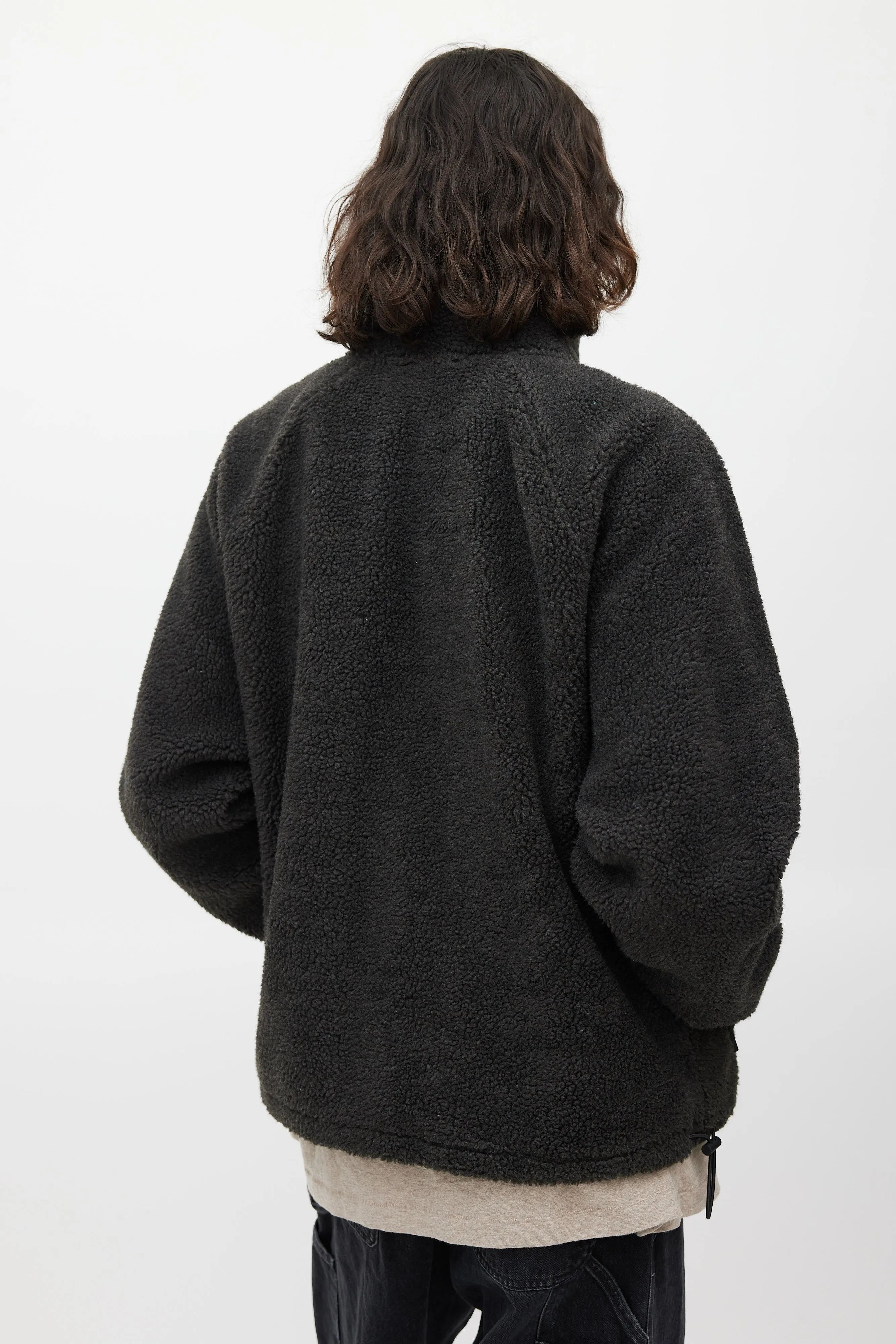 Grey Fleece Jacket