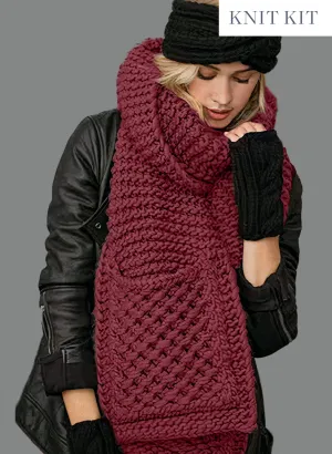 Knit Kit: The New Yorker - Advanced Beginner Level