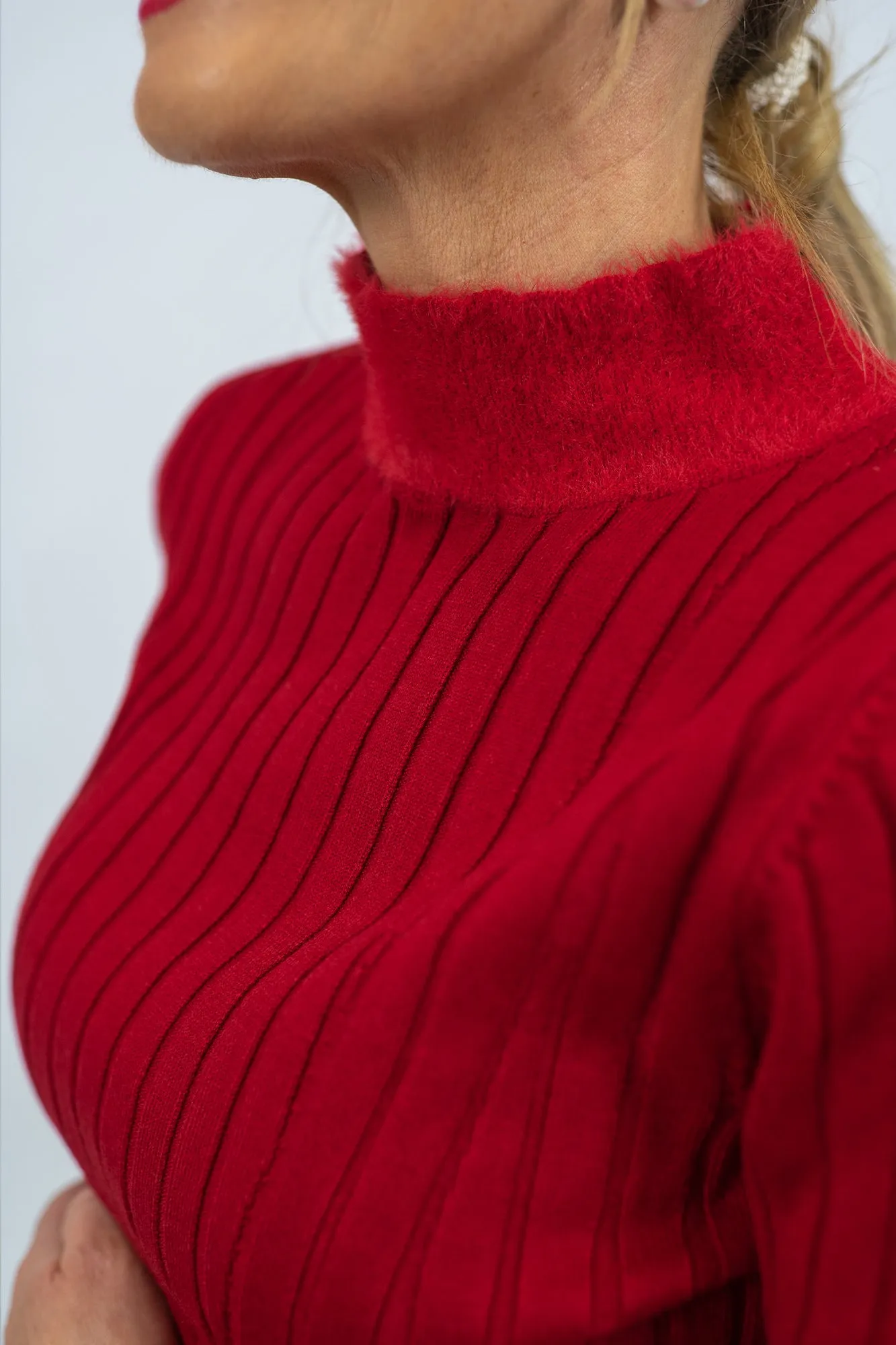Md'M Red Sweater