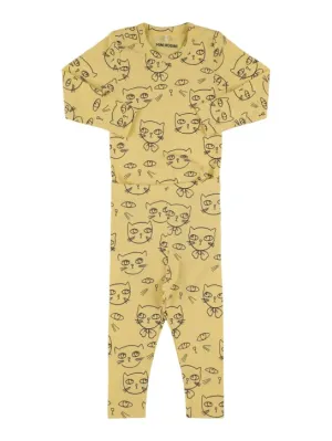 Mini Rodini   Printed stretch cotton bodysuit &amp; pants 