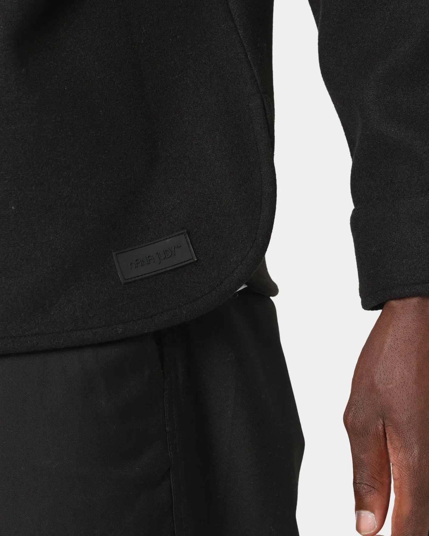 Nana Judy Maddox Shacket Black