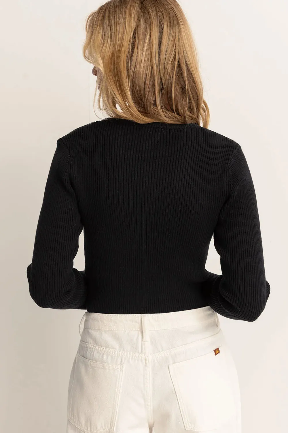 NOEMIE KNIT LS TOP