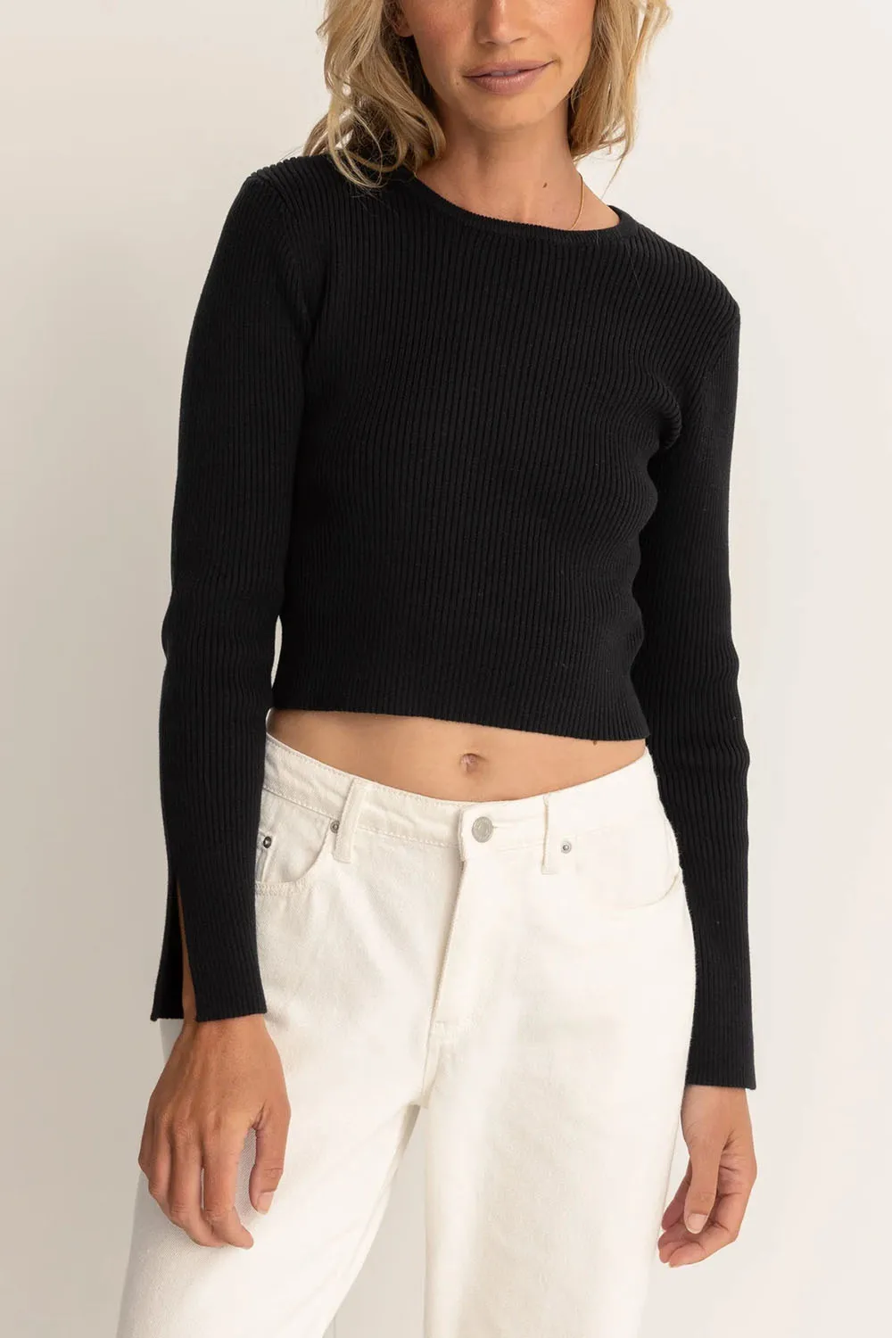 NOEMIE KNIT LS TOP