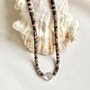 Rhodonite Necklace - Dasha