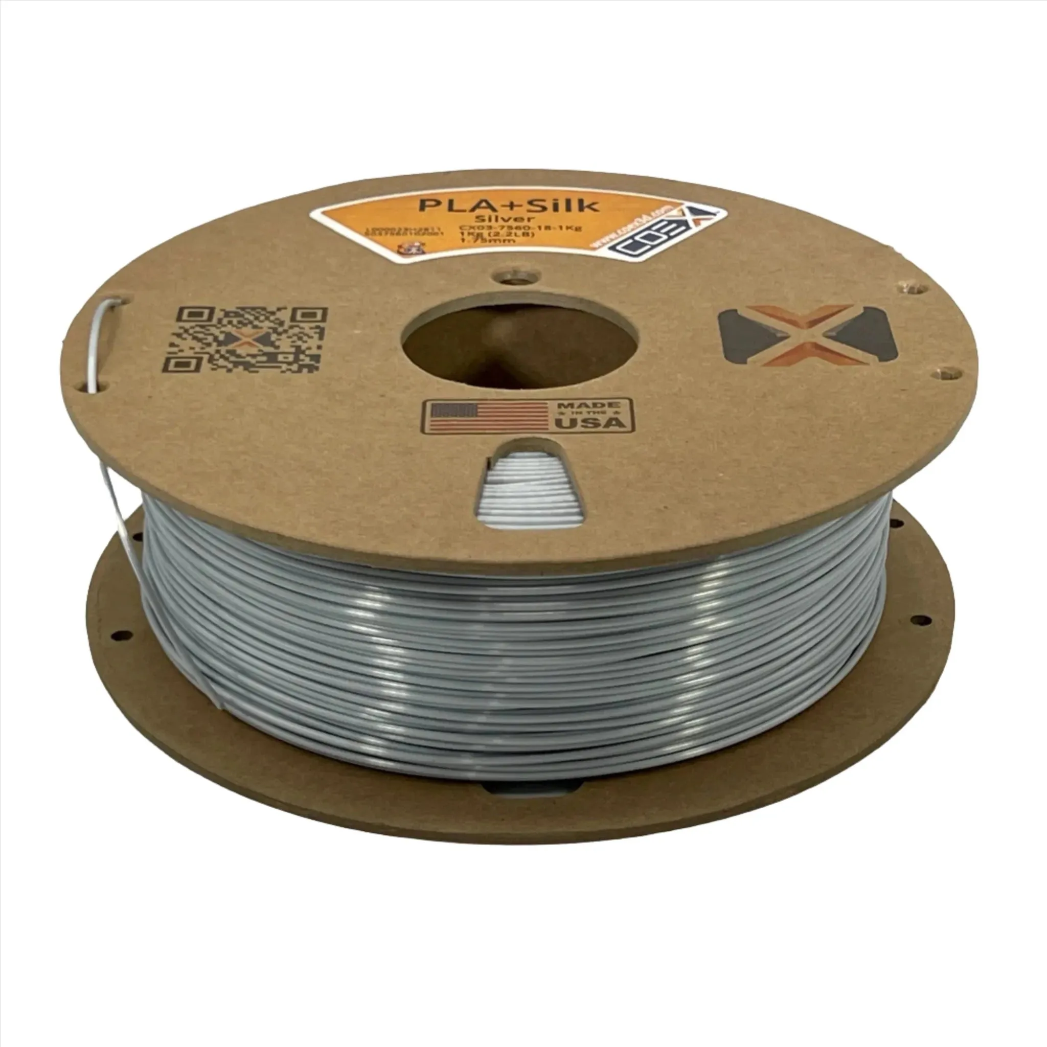 Silver PLA Silk