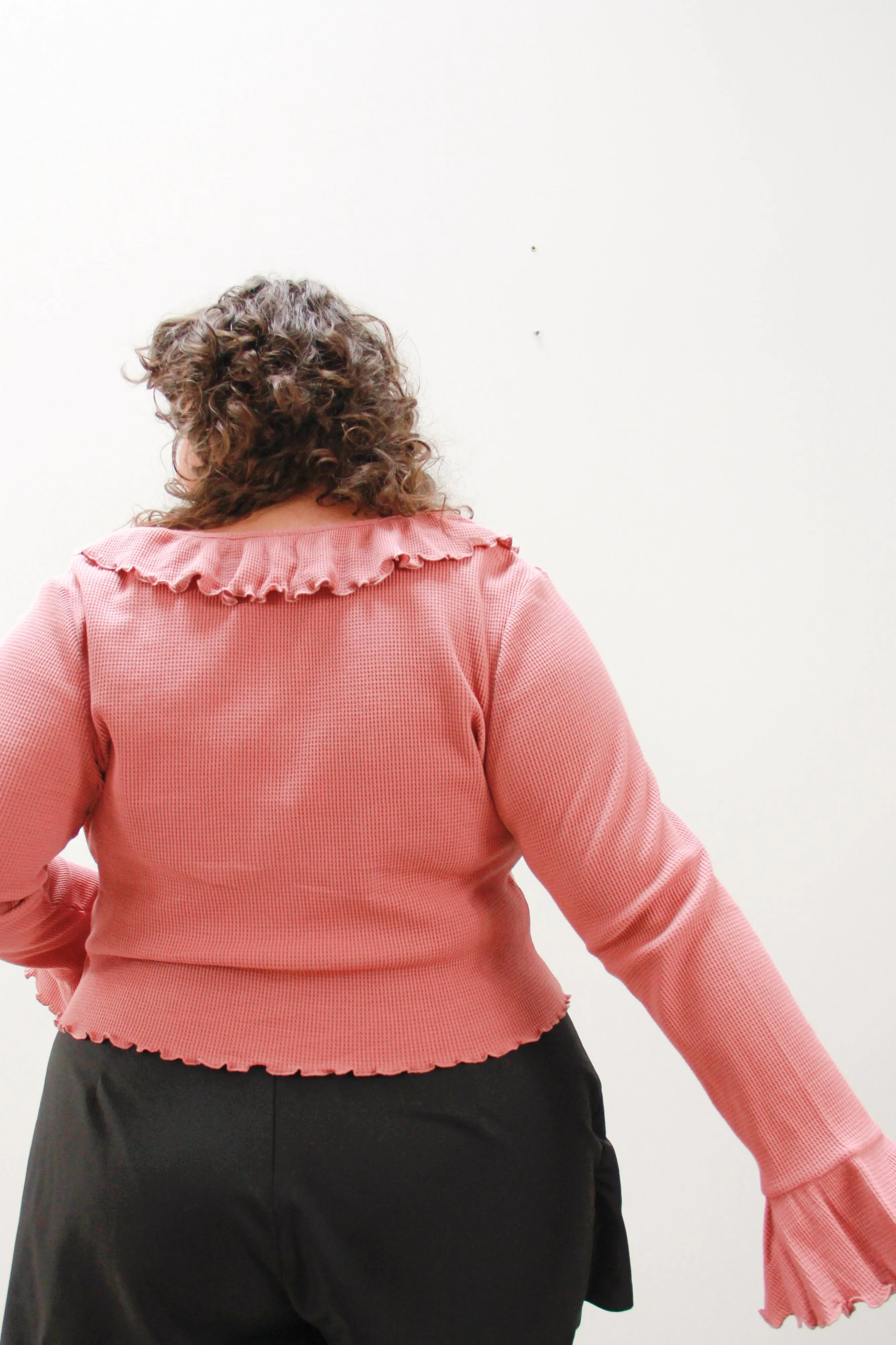THE DAZED FLARE TOP ~ TERRACOTTA