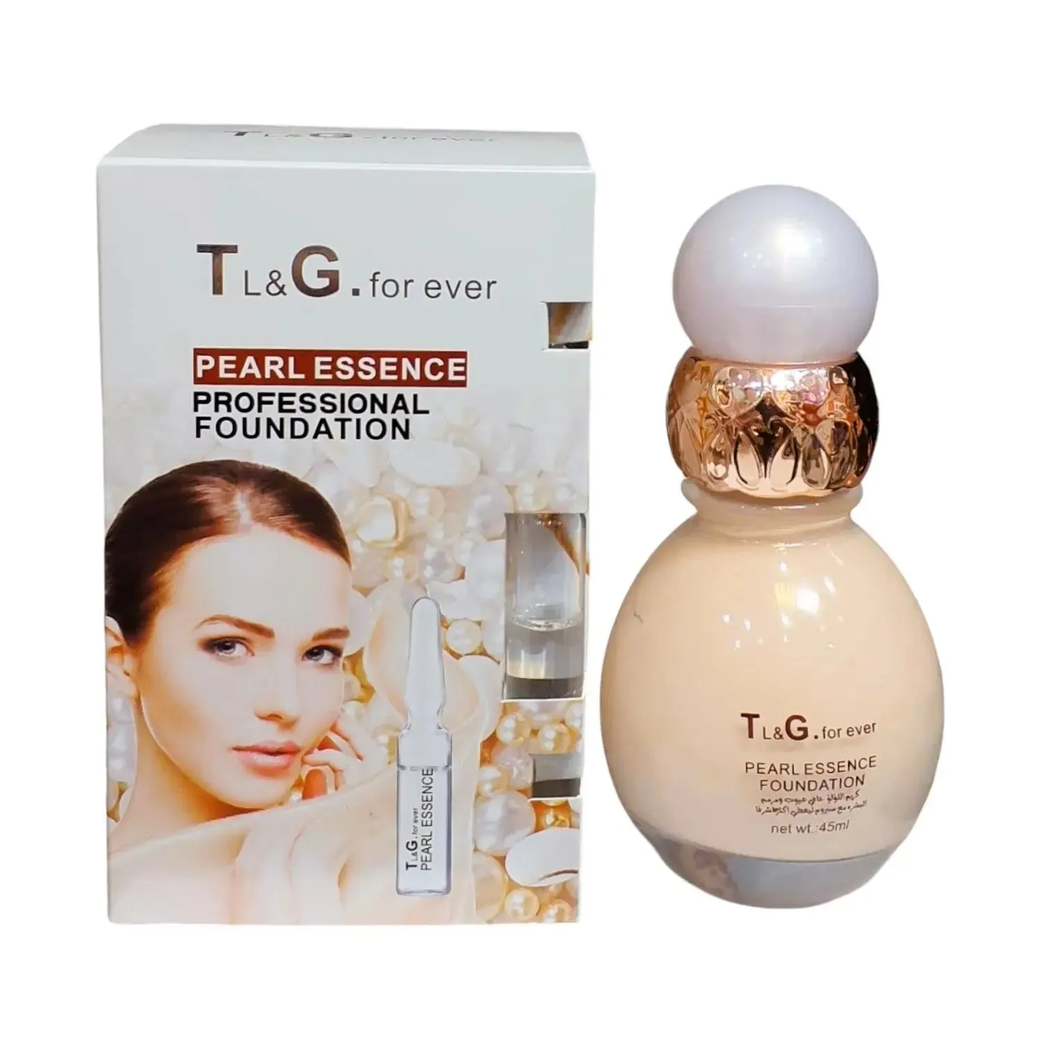 TL G. Forever Pearl Essence Foundation  45ml