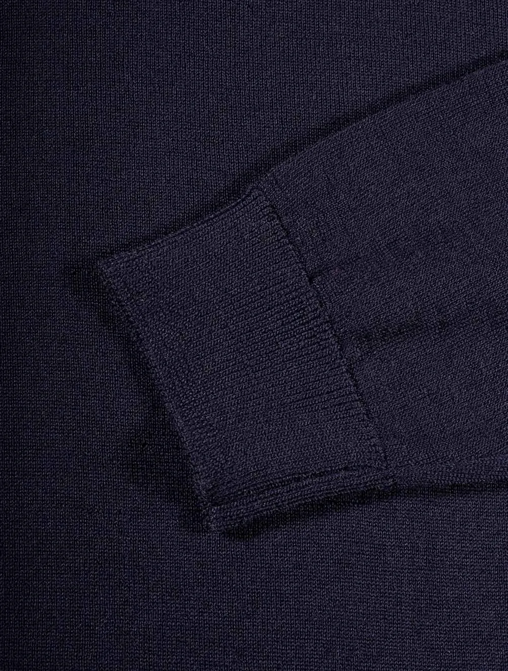 Turtle Neck Jumper Navy