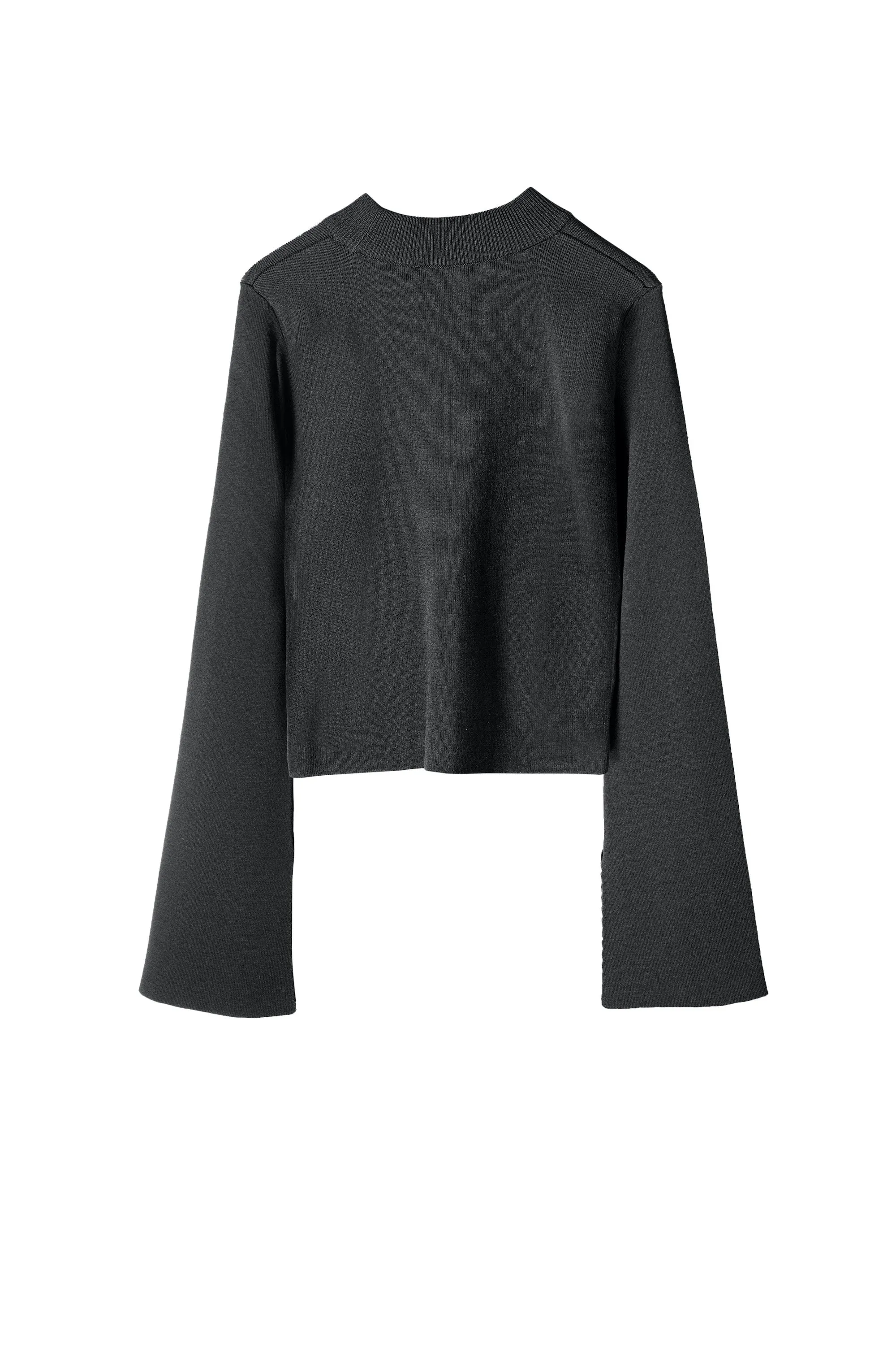 Vera Black Knit Top