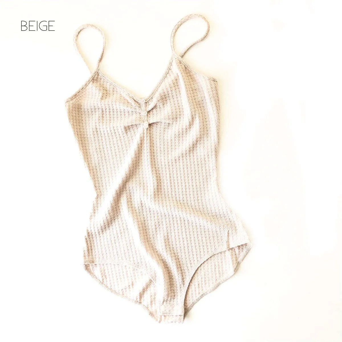 Waffle Knit Bodysuit